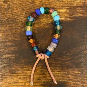 SOLD designer inspired glass pony bead bracelet